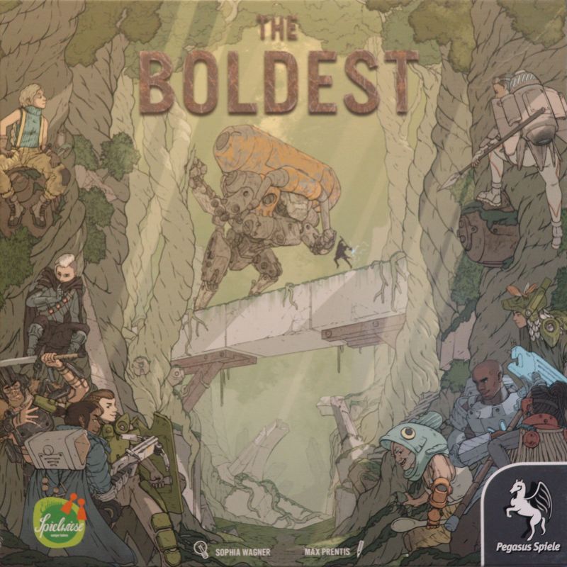 The Boldest Cover des Brettspiels 'The Boldest'